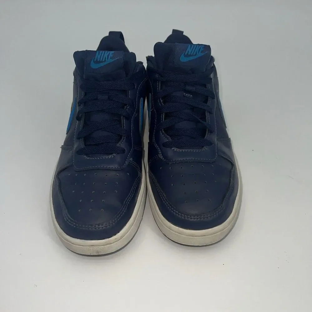 Nike Court Borough Low Navy Youth Shoe BQ5448-408 Size 7Y‎